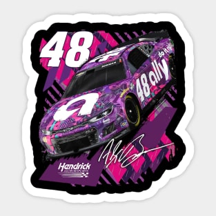 Alex Bowman Charcoal Ally Sticker